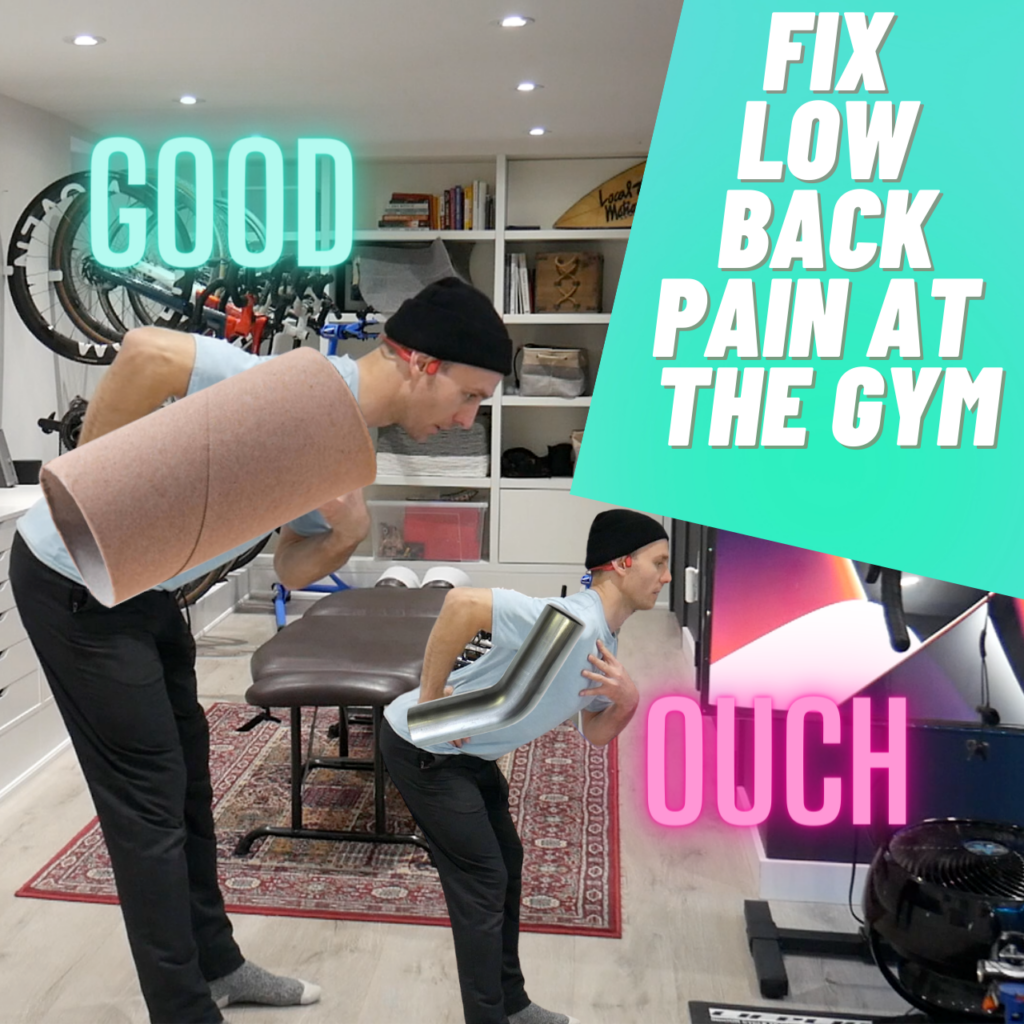 Fix low back pain at the gym blog Dr Alex Ritza Yorkville Chiropractor